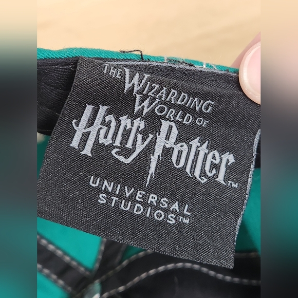 Harry Potter Slytherin Hat Baseball Cap Snapback Black Green Universal Studios - Picture 5 of 6